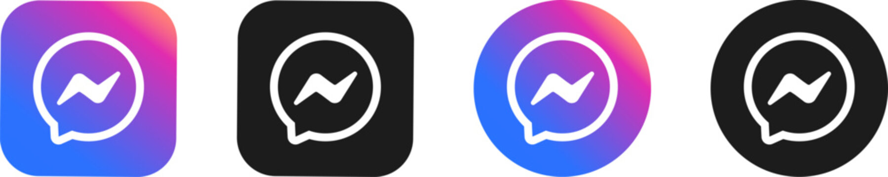 Messenger - messaging app. Logo. Kyiv, Ukraine - February 9, 2026