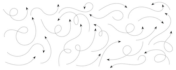 Hand-Drawn Vector Black Arrow Set. Add a creative and authentic touch to your designs with this Hand-Drawn Vector Black Arrow Set. This complete collection features a wide variety of uniquely sketched