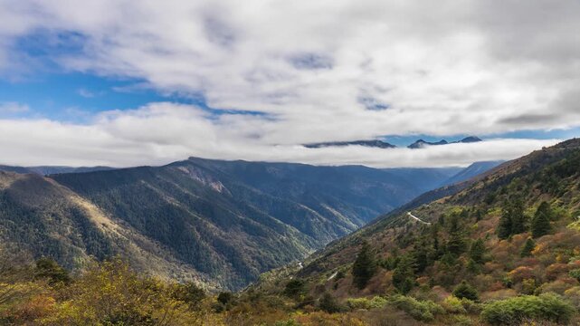 Barangshan Mountain Valley, Sichuan Aba - Scenic Landscape