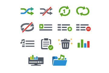 Playing vector shuffle image repeat to enabled simple icon generation now one