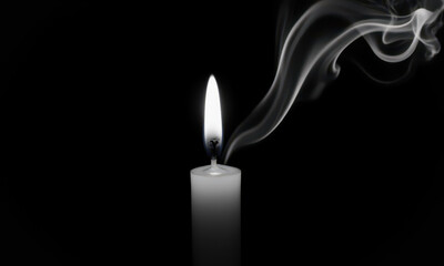 The Long Night: A Candle Stub and Wisps of Smoke