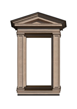 Elements of architectural decorations of buildings, arches, doorways and windows. On the streets in Catalonia, public places. 