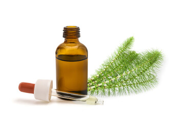 Horsetail with essence bottle