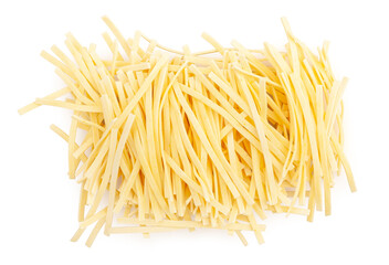 noodles path isolated on white