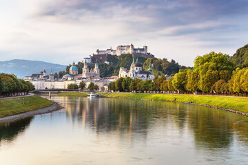 Obraz premium Salzburg european city for music