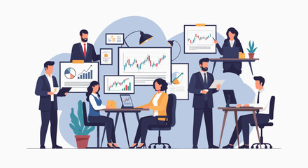 A confident professional stands tall, exuding authority and readiness for success in any business setting. © H