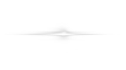 White horizontal light streak flare overlay isolated on transparent background © Iryna