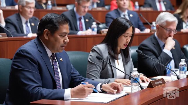 Government Officials Speaking To Public