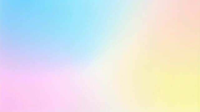Soft pastel color gradient creating a blurry abstract background.
