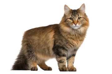 Cat Isolated on Transparent Background