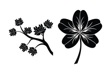 Simple Floral Design Elements