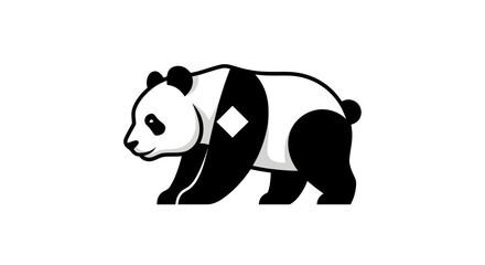Cartoon panda bear illustration © Stylo