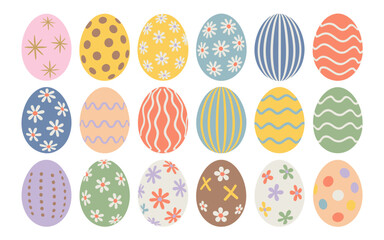 Easter eggs set