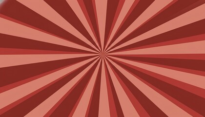 Vibrant red and pink sunburst pattern with radial stripes abstract background texture