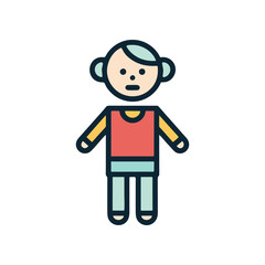 vector boy listening music