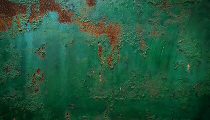 weathered oxidized green copper plate texture background for design projects