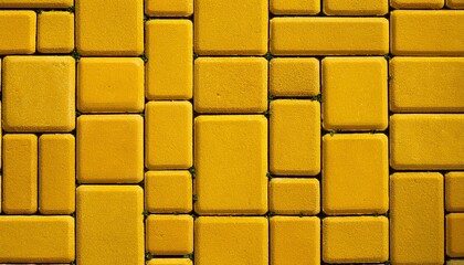 yellow brick road seamless tile texture wallpaper background for various design projects