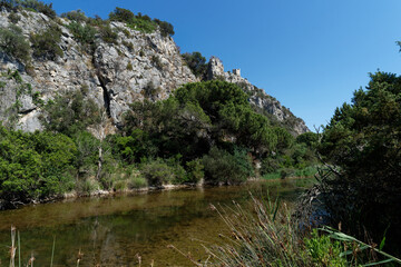 Fototapeta premium Toskana - Naturpark Maremma - Castel Marino