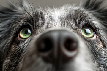 Close-up of a Dog's Eyes