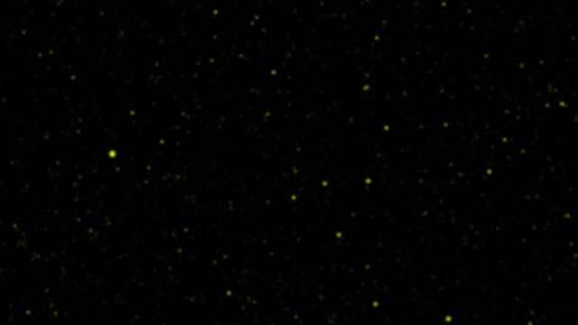 Abstract background of glowing multi-colored particles and spheres floating in dark space representing digital data, modern technology, and futuristic concepts.
