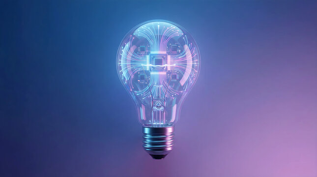 Futuristic Digital Padlock and Cyber Security Concept with Binary Data Streams