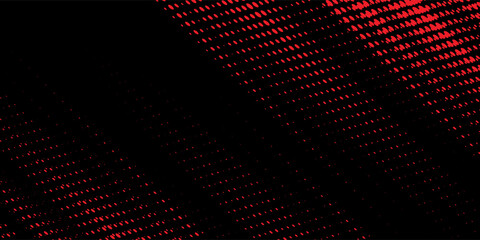 An abstract red grunge and black halftone background. Streak thunder image. Vector illustration. Wrap sticker illustration
