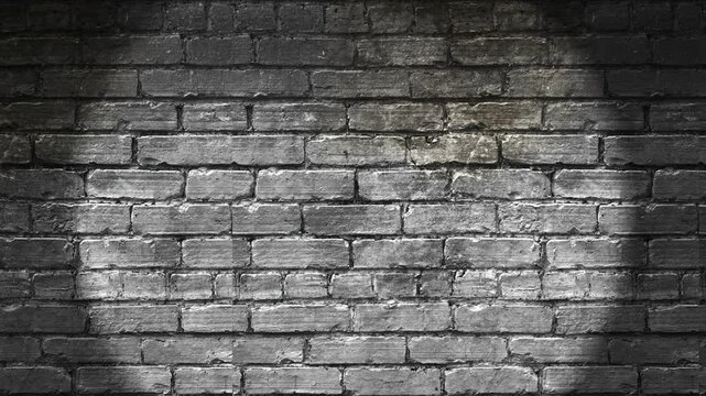 brick wall texture loop motion background