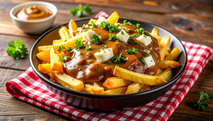 traditional Canadian poutine