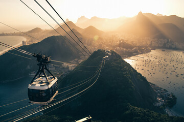 Sunset at P&atilde;o de A&ccedil;ucar mountain - Rio de Janeiro 2