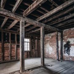 Fototapeta premium Sophisticated image in rustic minimalist style.
