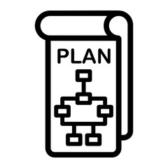 Obraz premium direction Line Icon