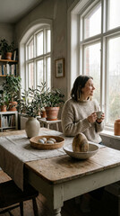 Authentic Easter Preparation - Human Connection Lifestyle Shot