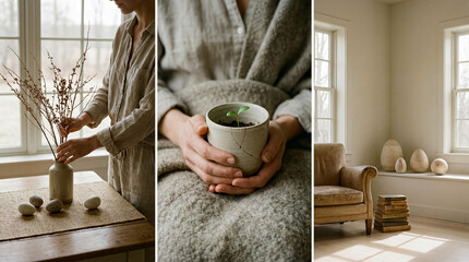 Authentic Easter Preparation - Human Connection Lifestyle Shot