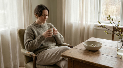 Authentic Easter Preparation - Human Connection Lifestyle Shot