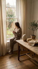 Authentic Easter Preparation - Human Connection Lifestyle Shot