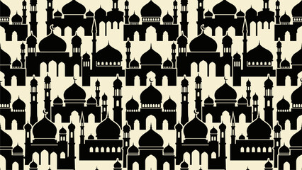 Islamic Mosque Pattern Background for Cultural & Religious Design Projects