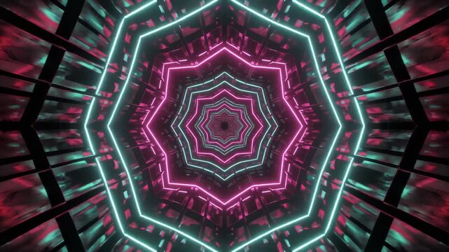 Psychedelisches Trance Muster aus Fraktalen. Hypnotisches kaleidoskop