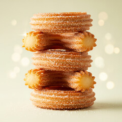 Stacked Churros Dessert Shot
