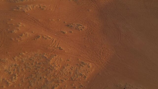 Desert Sand Patterns in UAE