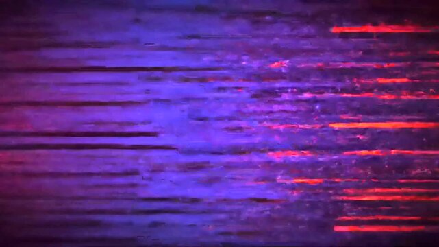 Abstract Blue Background with Red Lights.