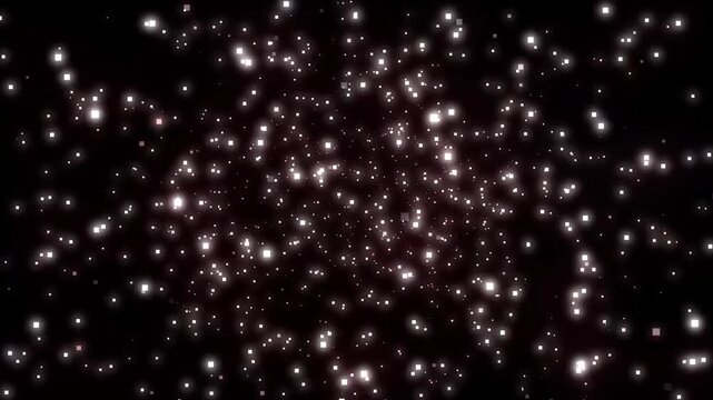 Christmas, snow, stars, winter, night, snowflakes, blue, holidays, light, space, sky, design, celebration, loop, glow, liberal arts, illustration, dark, New Year&rsquo;s Day, snowfall, animation, sparkle, p