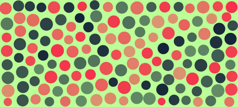 Ishihara Color Blindness Test Plate Illustration.