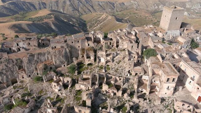 Craco la citt&agrave; fantasma della Basilicata