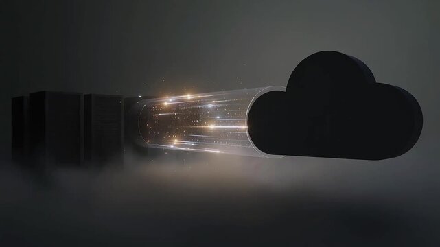 Cloud Data Migration from On-Premise Servers to Cloud Computing with Glowing Data Stream