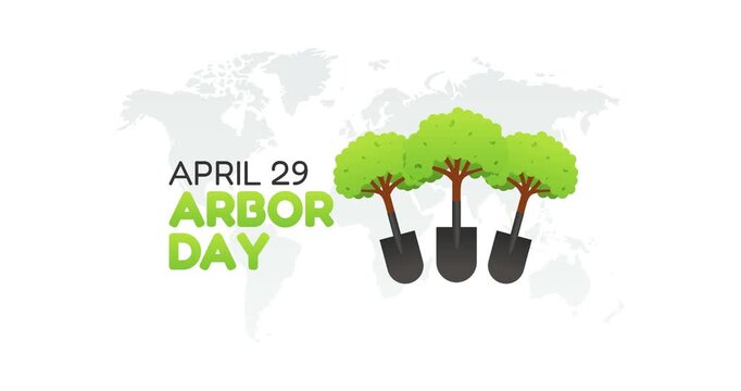 arbor day motion video, ideal for arbor day celebration