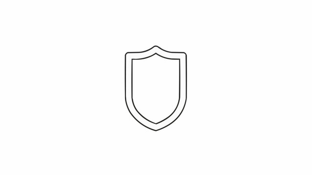 Shield Icon Symbol Protection Emblem.