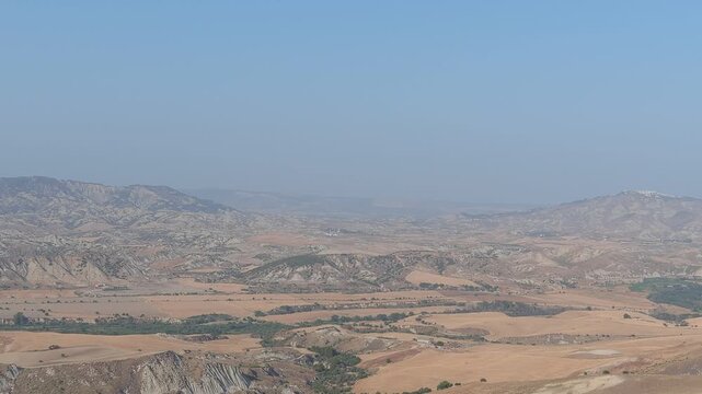 paesaggio della Basilicata, nel sud Italia