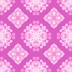 Obraz premium Seamless pattern with flowers 