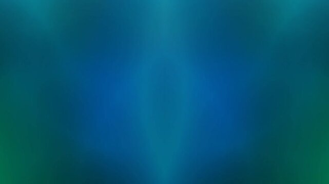 Abstract Blue Underwater Light Trails Across Frames.