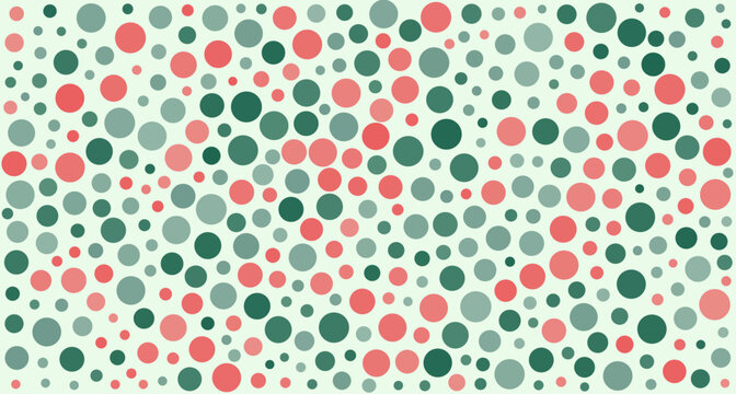 Ishihara Color Blindness Test Plate Illustration.